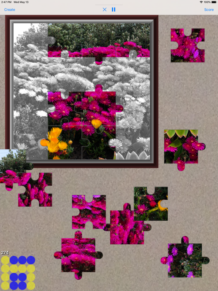 App to create jigsaw puzzles from photos iOS app